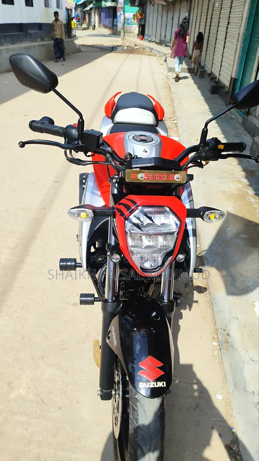 Suzuki Gixxer Fi ABS 2024 Orange