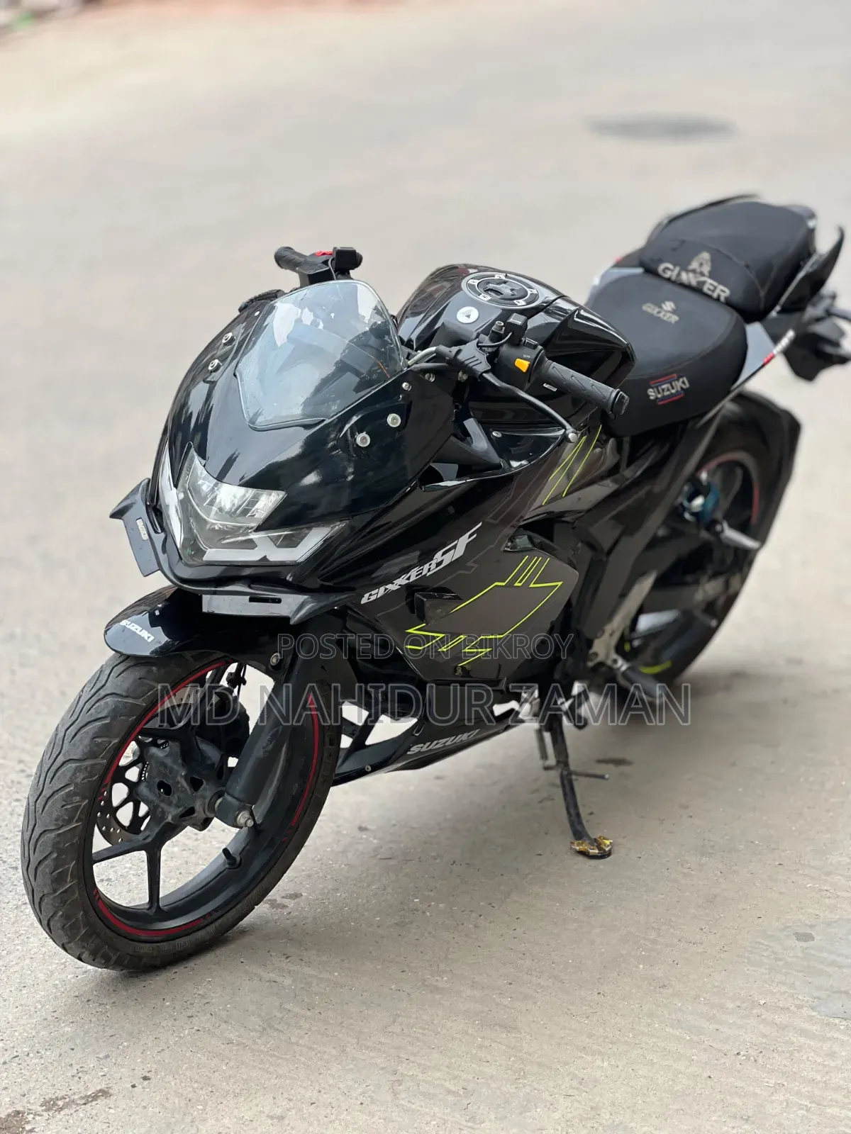 নতুন সুজুকি জিক্সার এসএফ এফআই ২০২৫ ব্ল্যাক