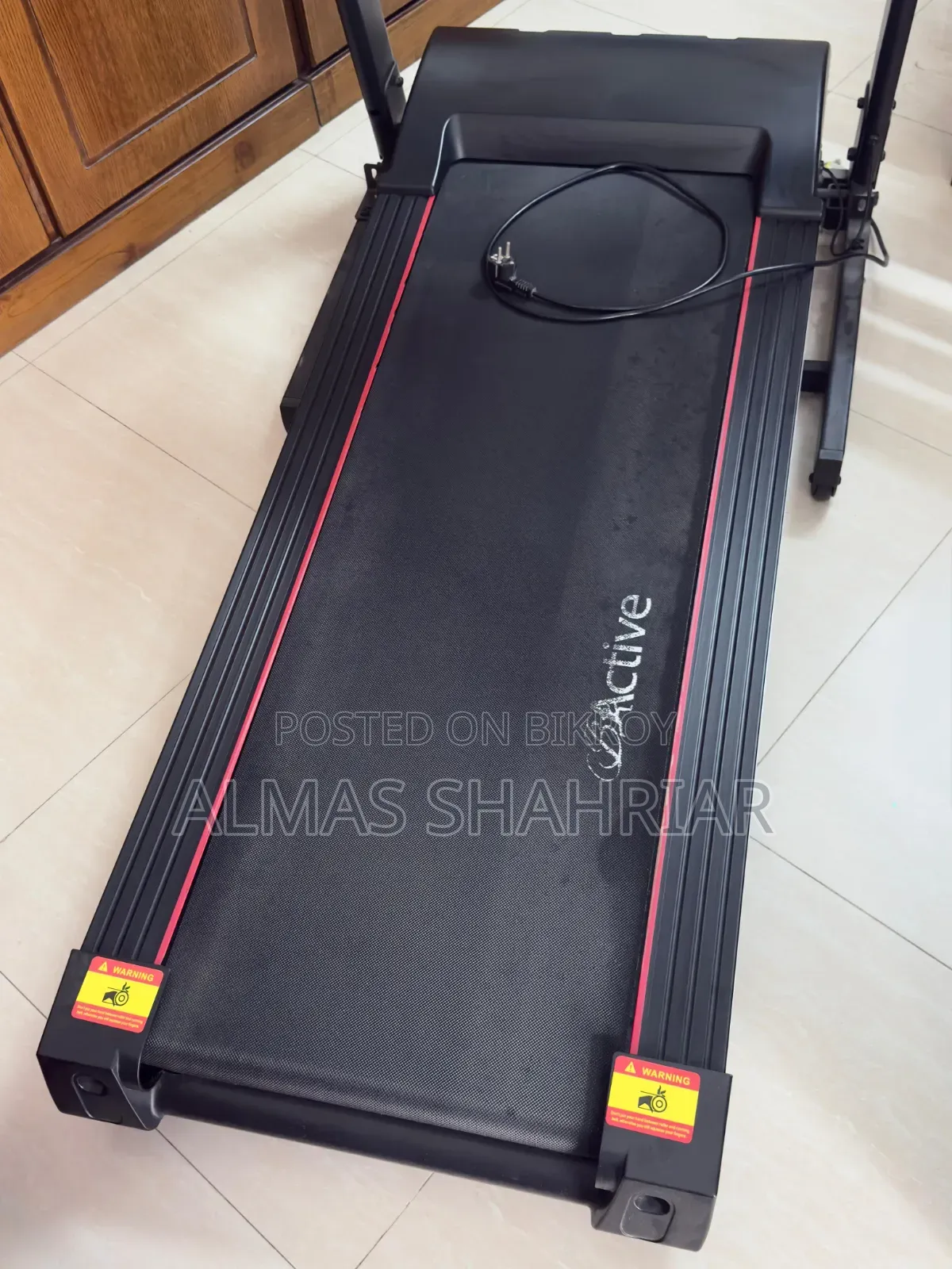 আমি একটি ট্রেডমিল কিনেছিলাম (মডেল: RBC-20)। আমি এখন এটি বিক্রি করতে চাই।