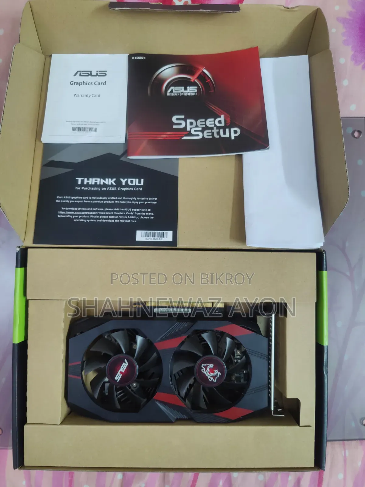 Asus Cerberus Geforce GTX 1050ti (Emergency Sell Post)