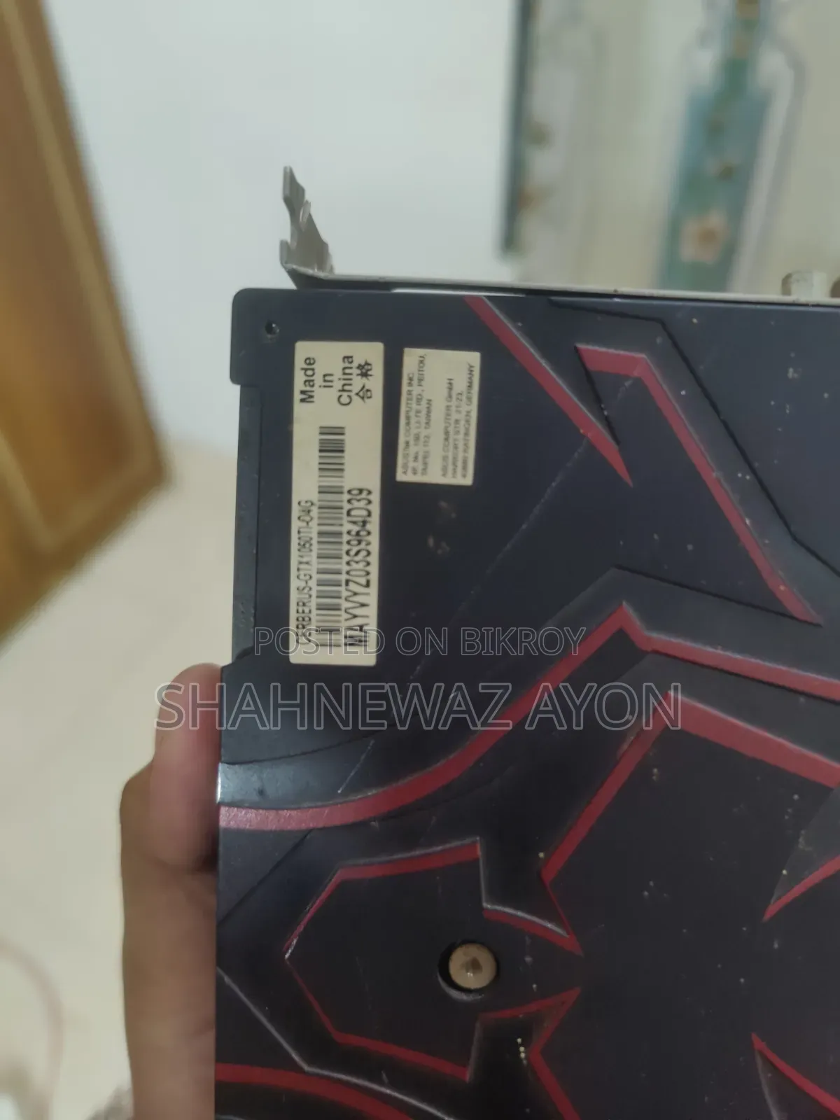 Asus Cerberus Geforce GTX 1050ti (Emergency Sell Post)