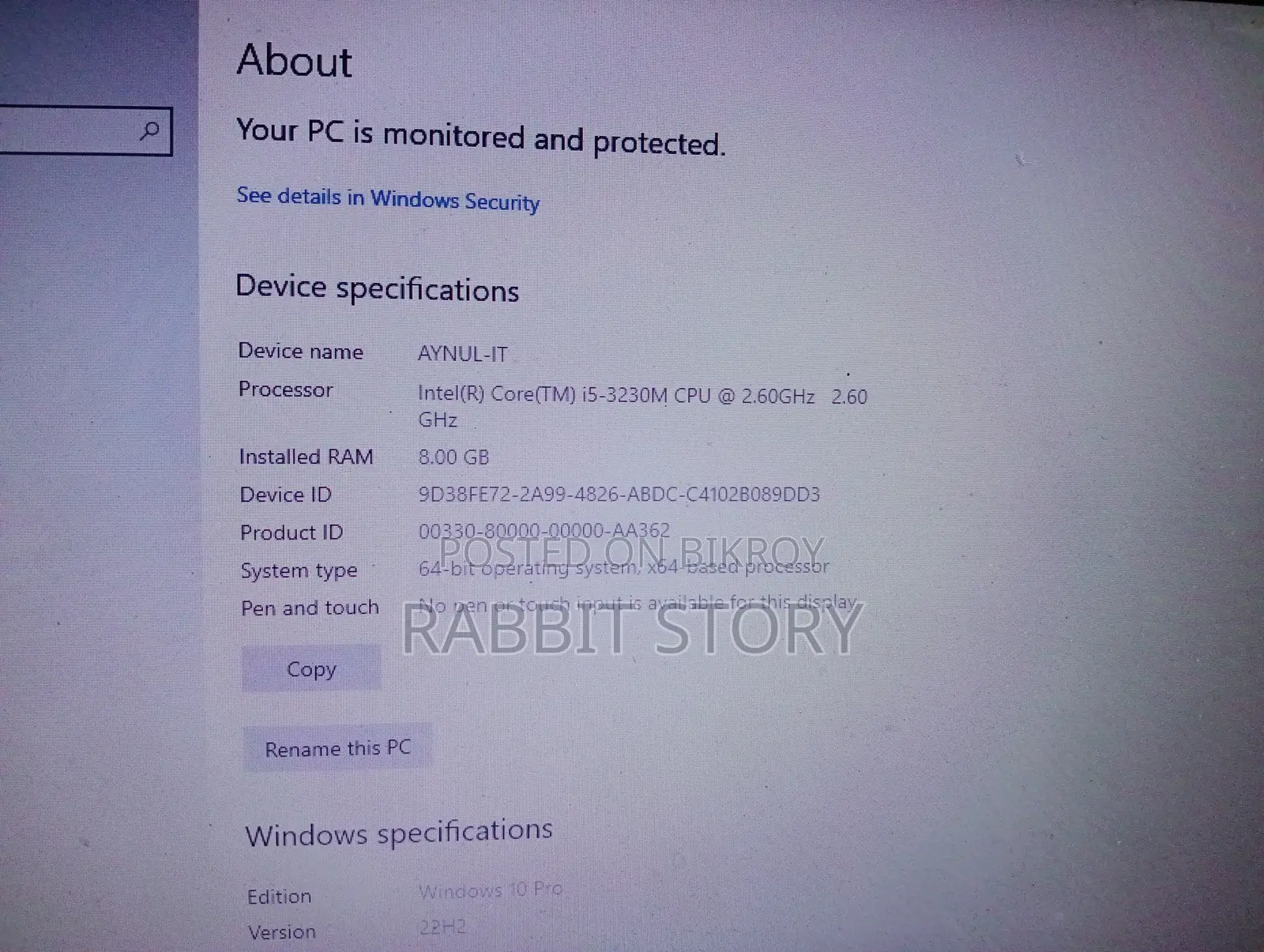 Laptop HP Pavilion G4 8GB Intel Core I5 HDD 512GB