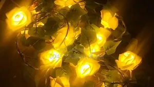 Rose Leaf String Light