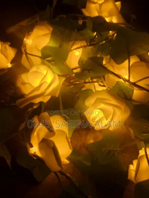 Rose Leaf String Light