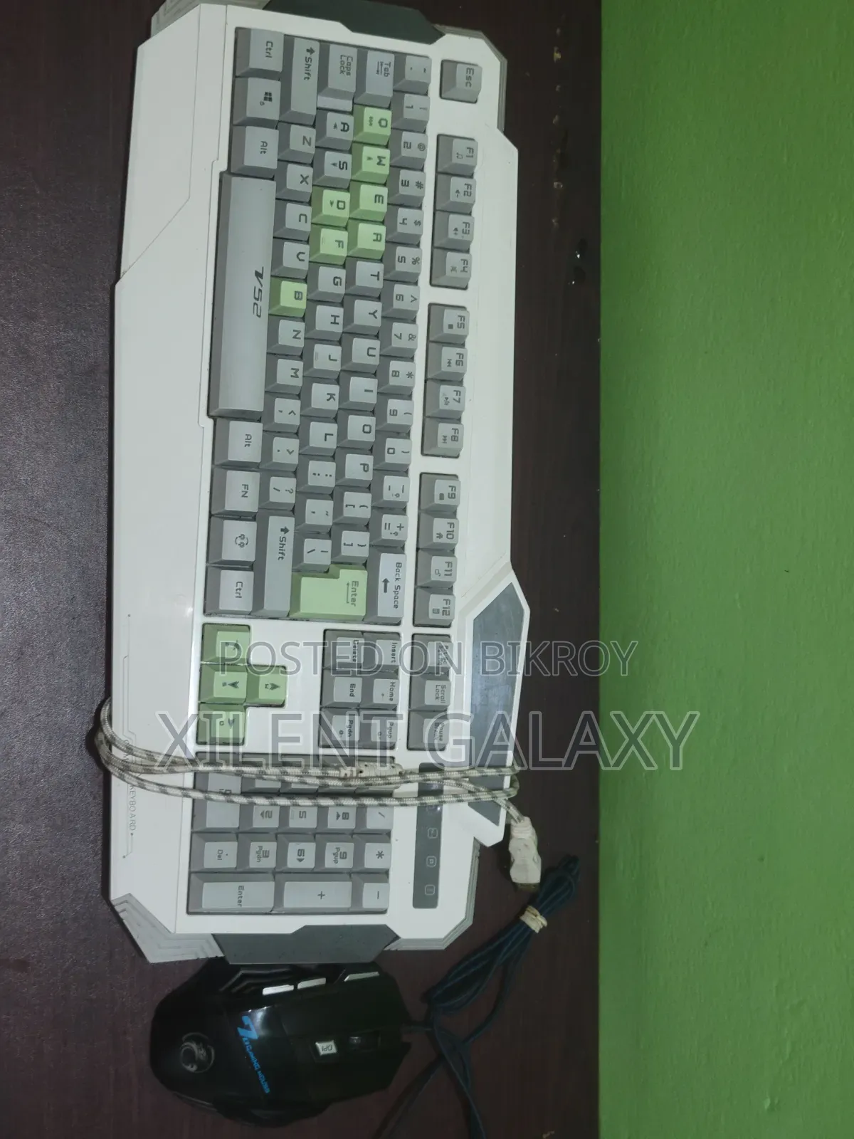 Rapoo V52 Gaming Keyboard Imice X7 Gaming Mouse