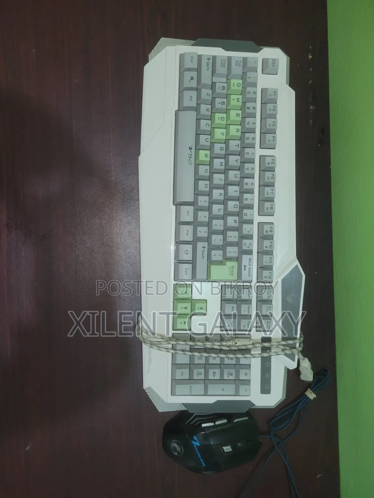 Rapoo V52 Gaming Keyboard Imice X7 Gaming Mouse