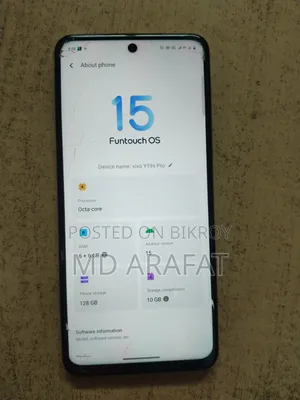 Vivo Y19s Pro 128 GB White