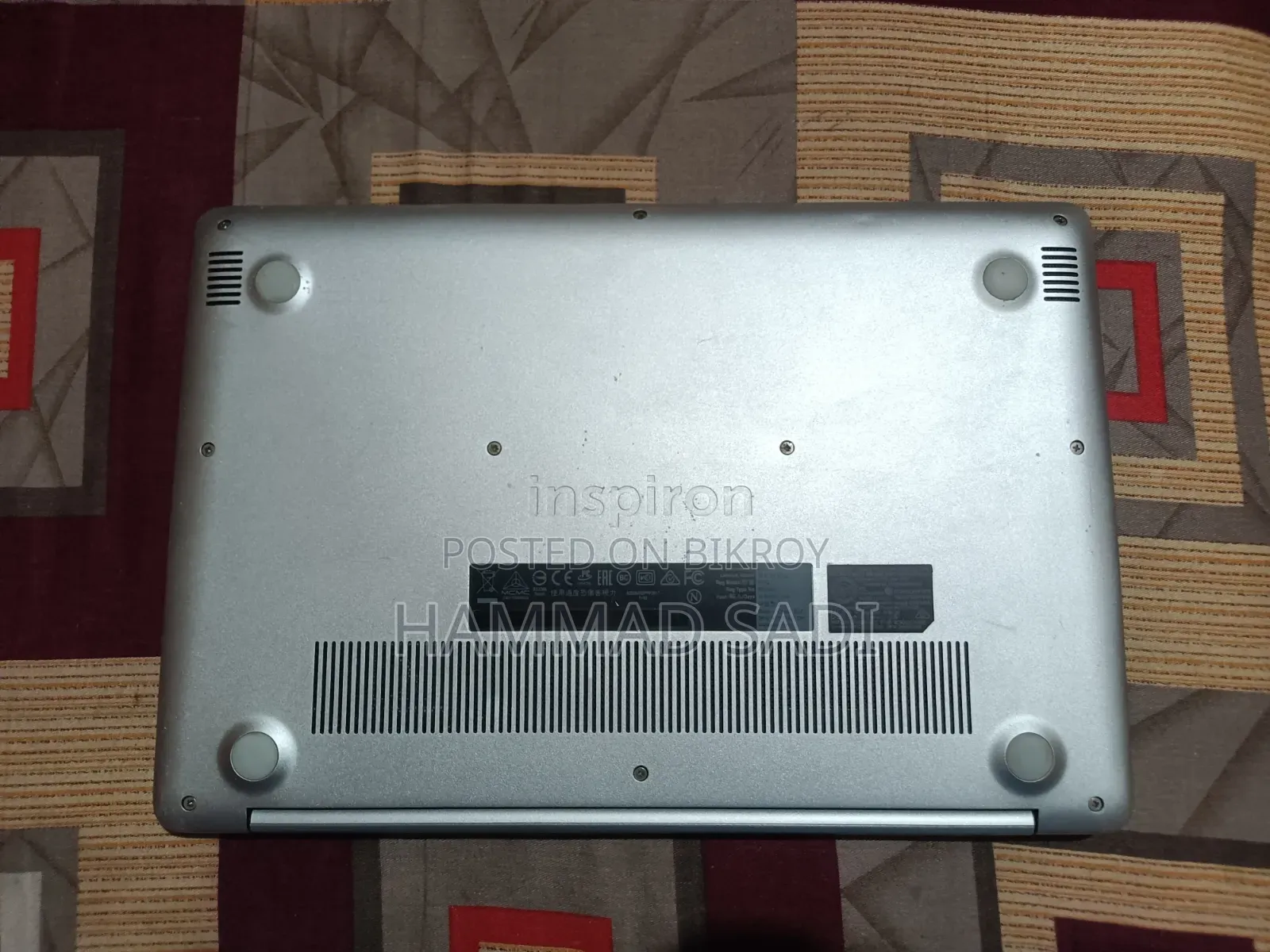 Laptop Dell Inspiron 15 3000 8GB Intel Core I5 SSHD+SSD 256GB