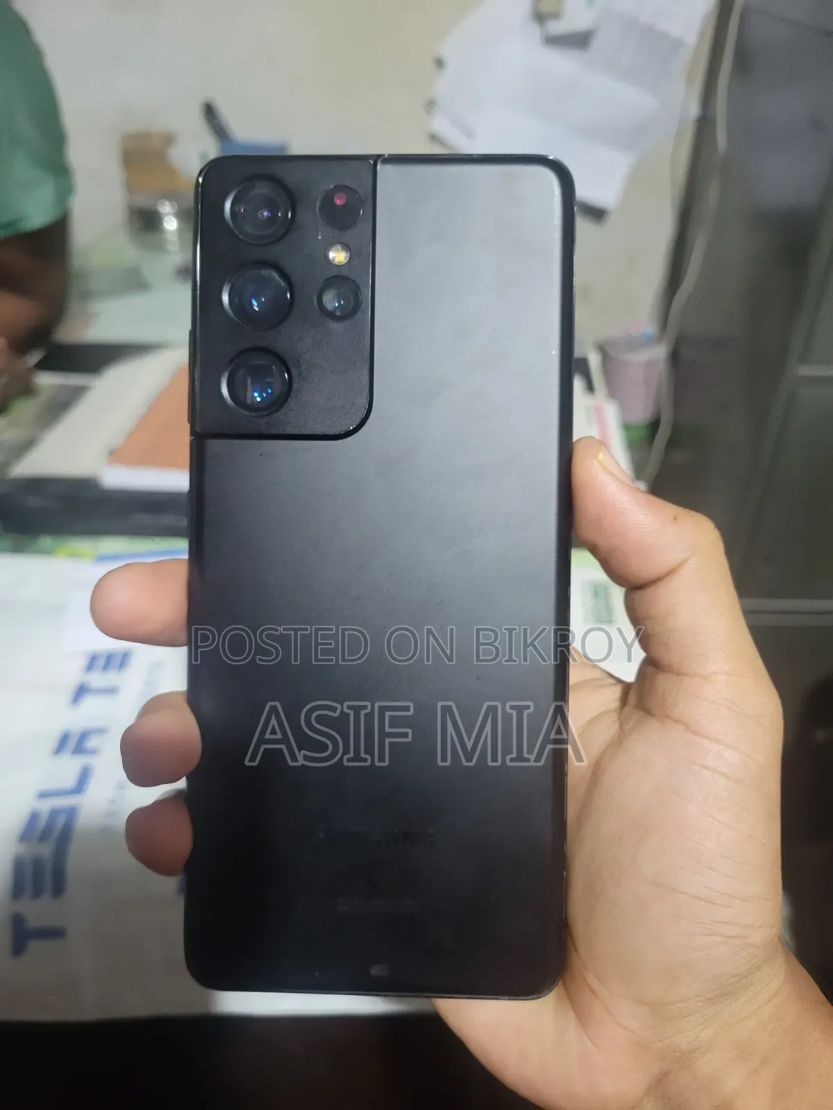 স্যামসাং গ্যালাক্সি এস২১ আল্ট্রা ৫জি ১২৮ জিবি ব্ল্যাক