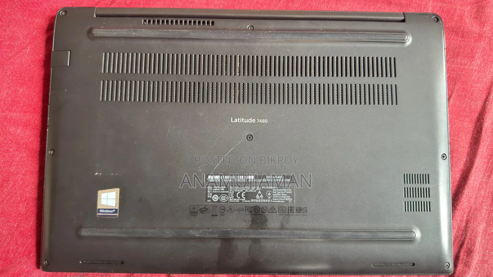 Laptop Dell Latitude 7480 8GB Intel Core I5 SSD 128GB