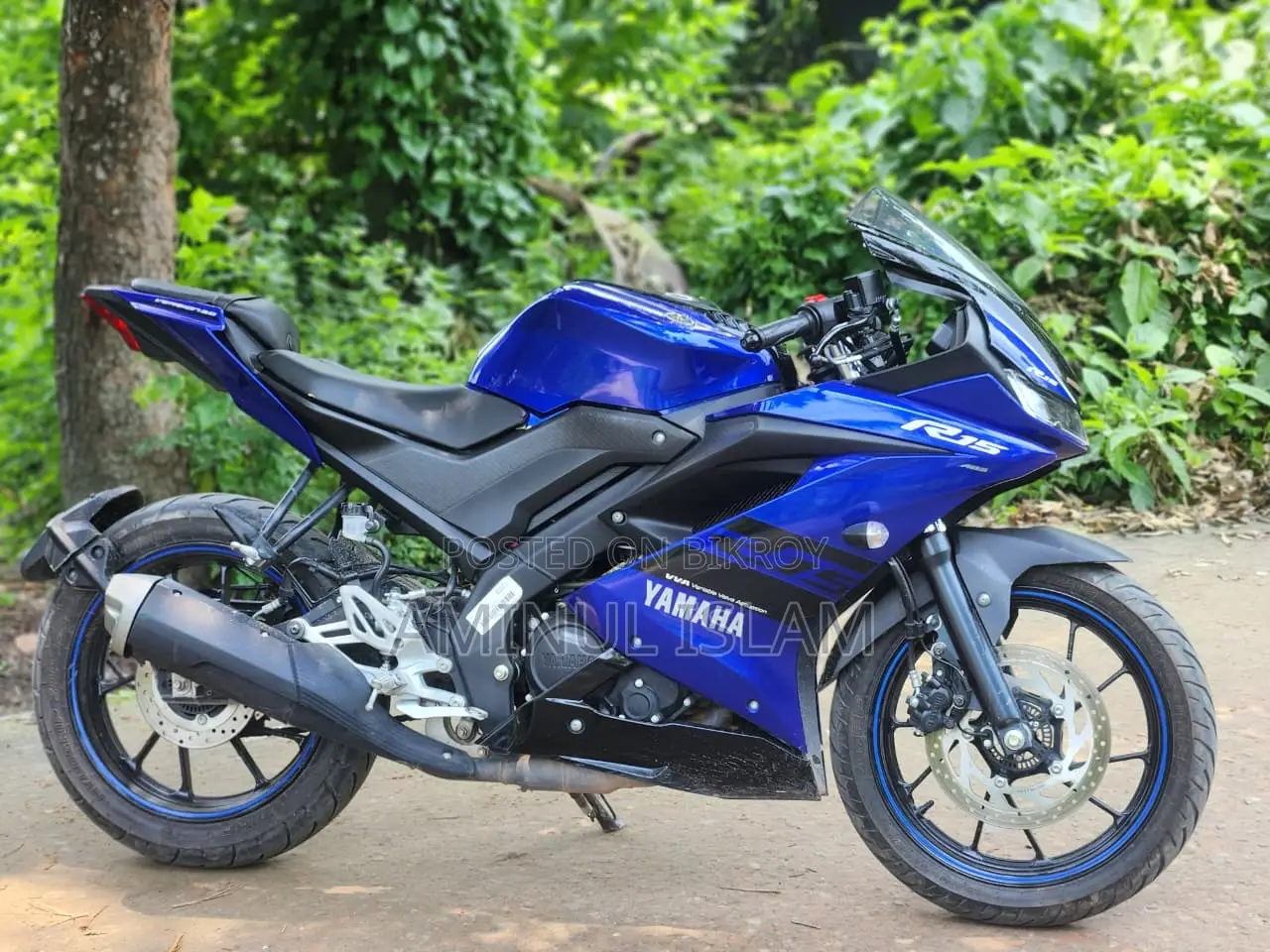 Yamaha R15 V3 2025 Blue