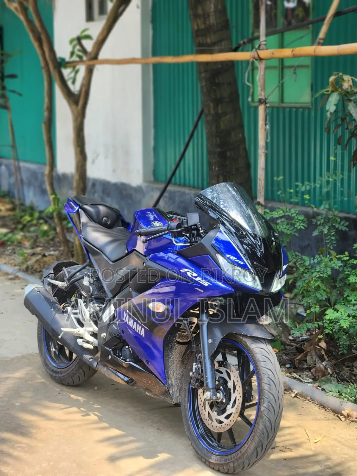 Yamaha R15 V3 2025 Blue