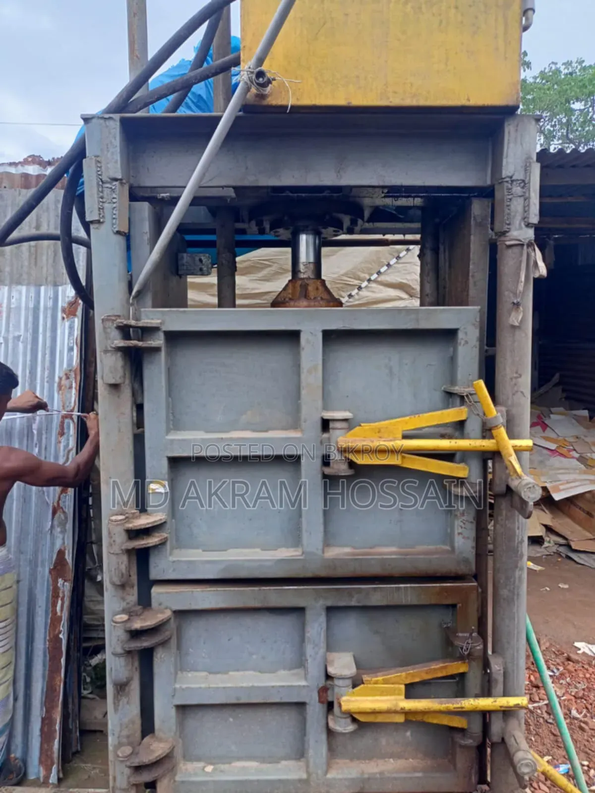 Hydraulic Baling Press Machine