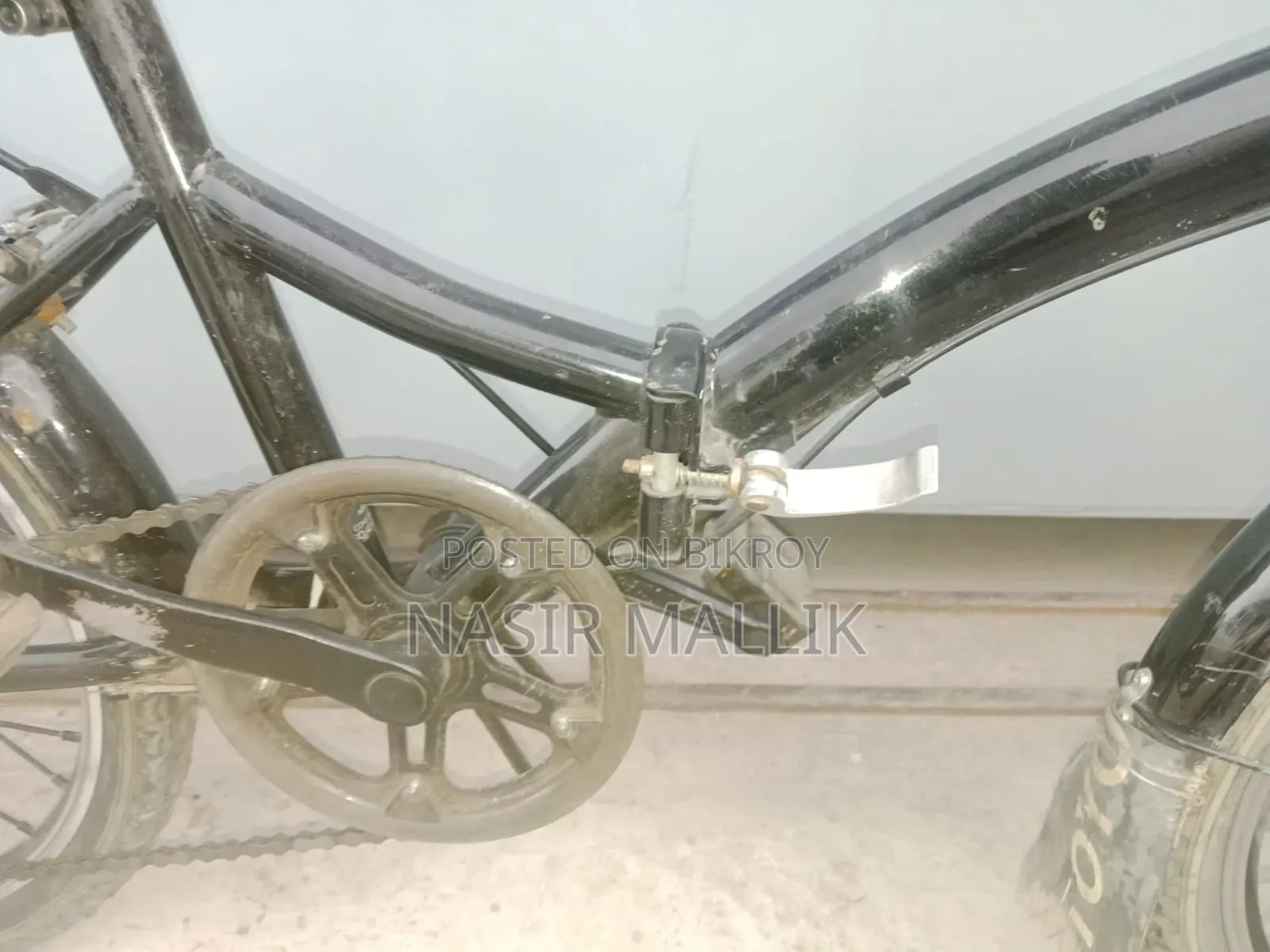 The bicycle will be sold