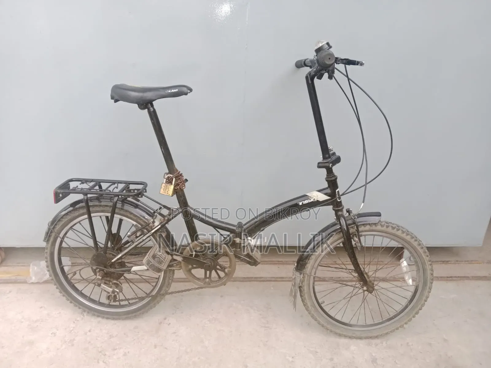 The bicycle will be sold