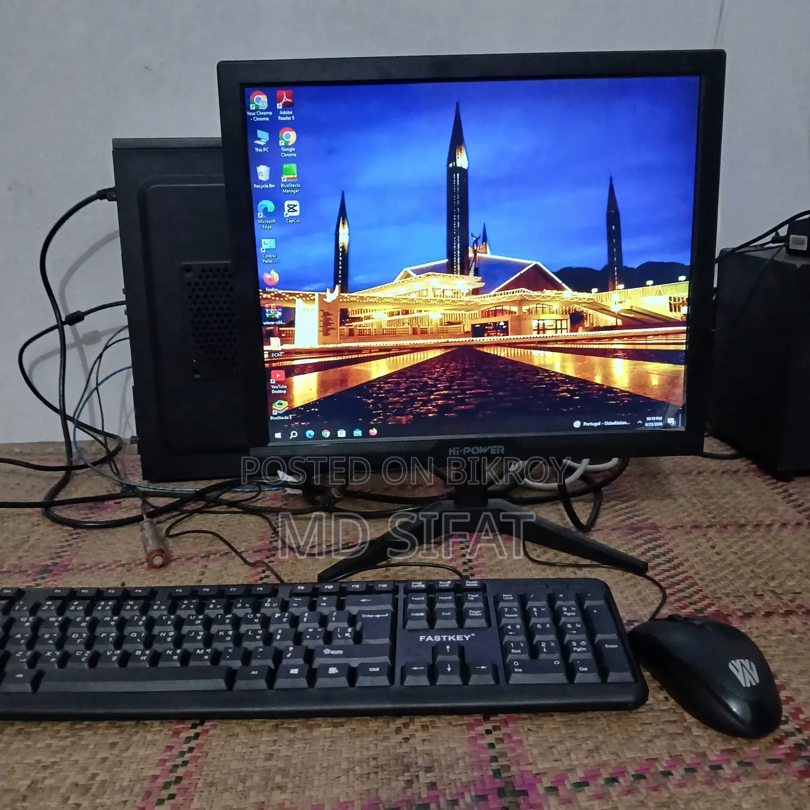 Desktop Computer 4GB Intel Pentium SSD 128GB