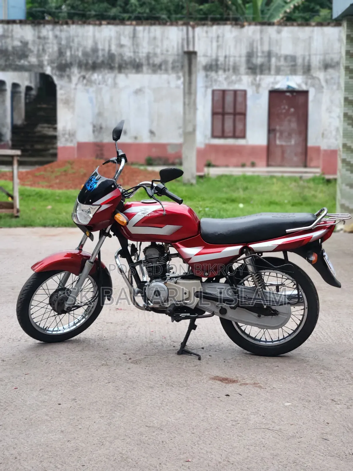 Bajaj CT 100 2015 Red