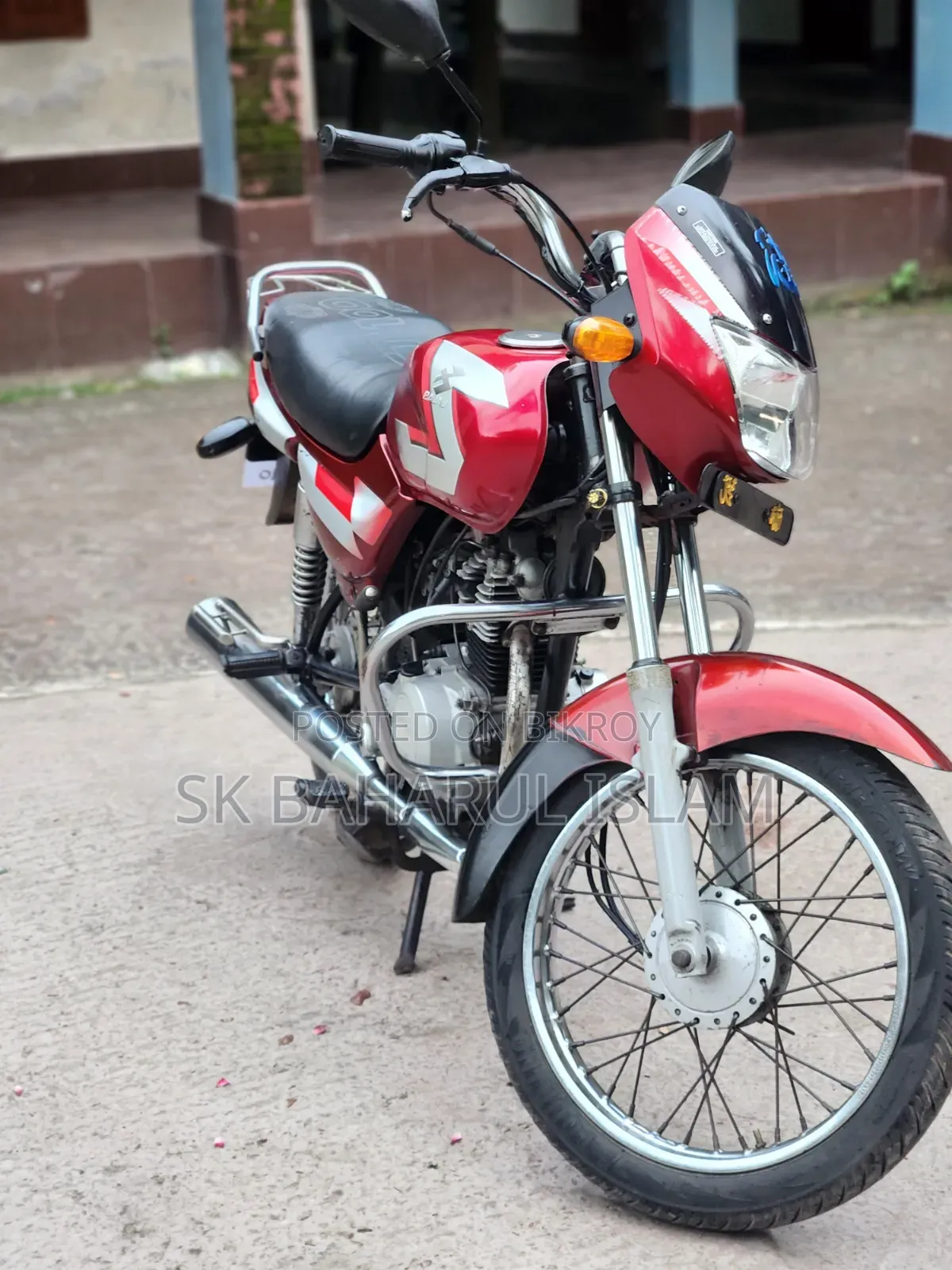 Bajaj CT 100 2015 Red