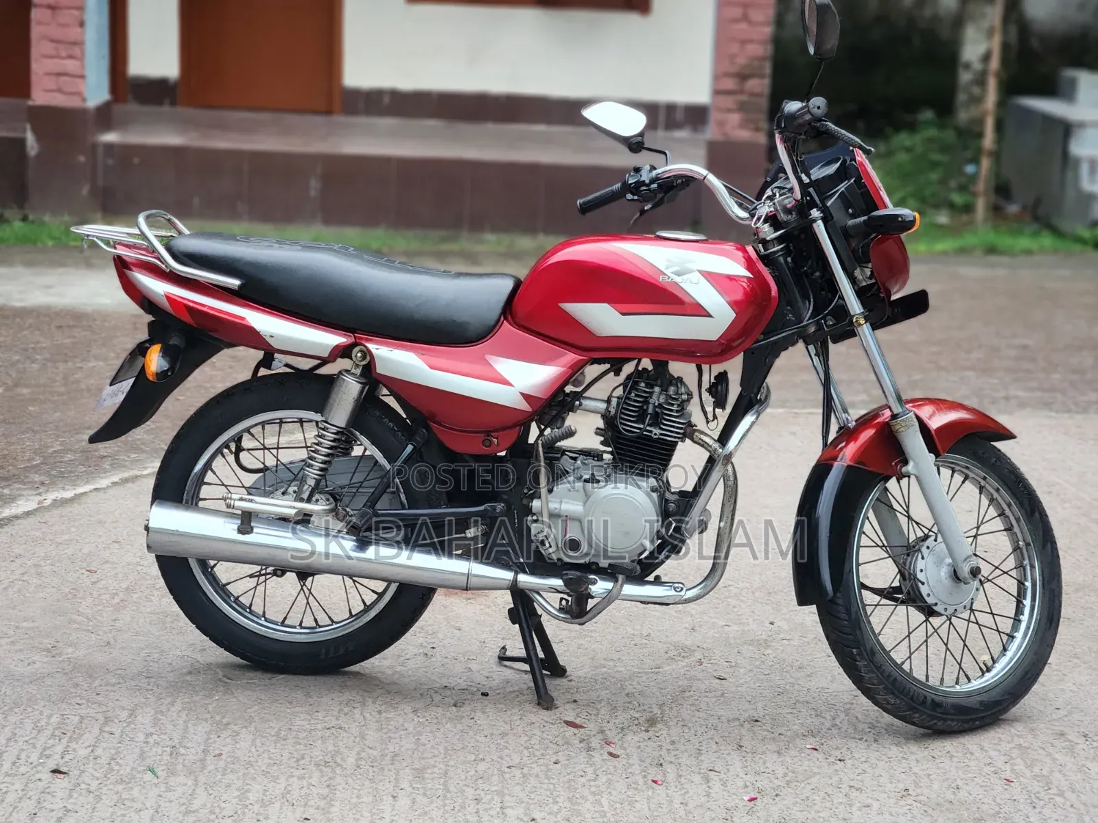 Bajaj CT 100 2015 Red