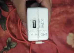 OnePlus 80W SuperVOOC Charger With Red Type-C Cable (2 Chargers)