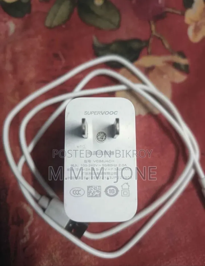 OnePlus 80W SuperVOOC Charger With Red Type-C Cable (2 Chargers)