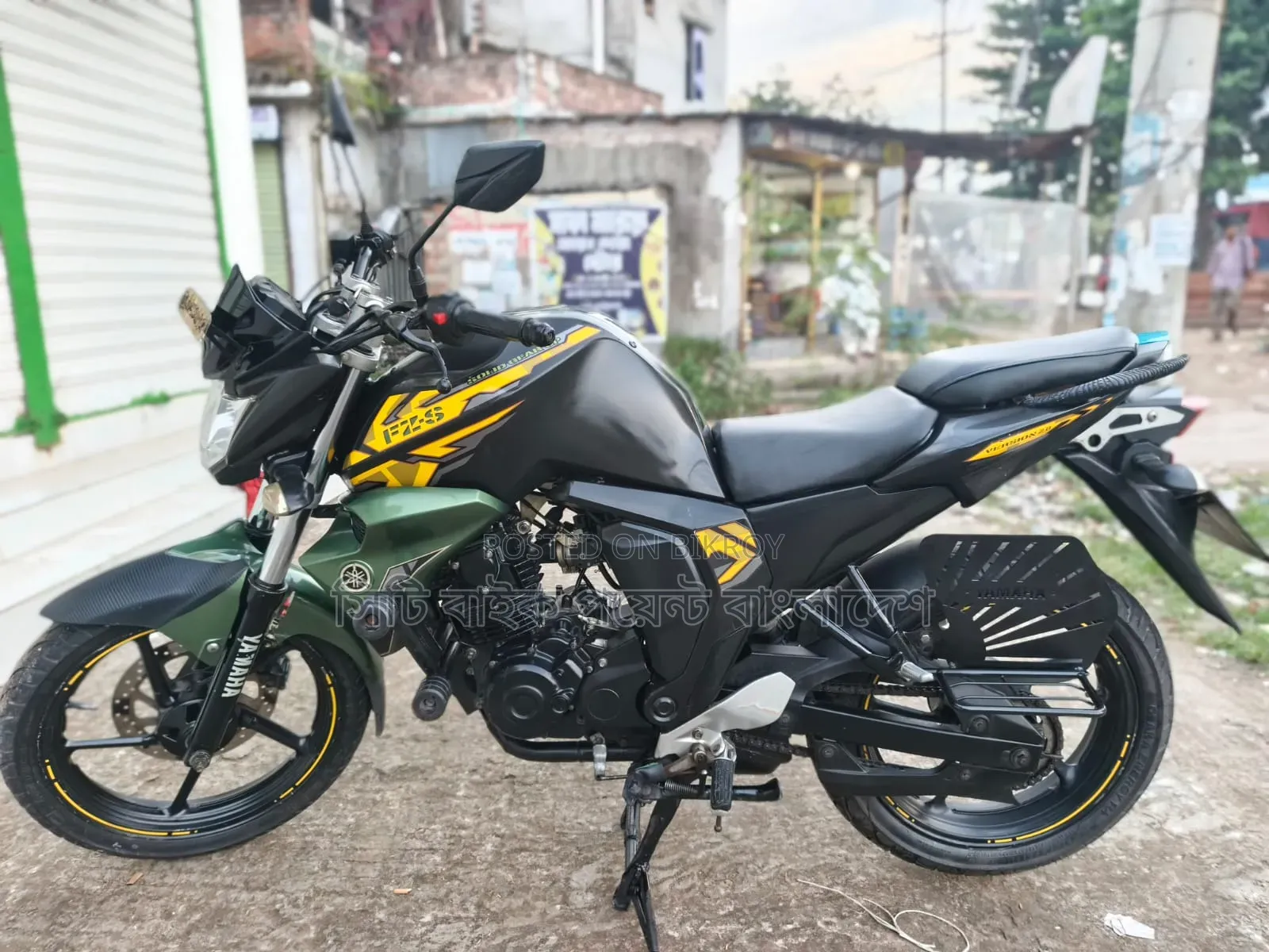New Yamaha FZ 2017 Green