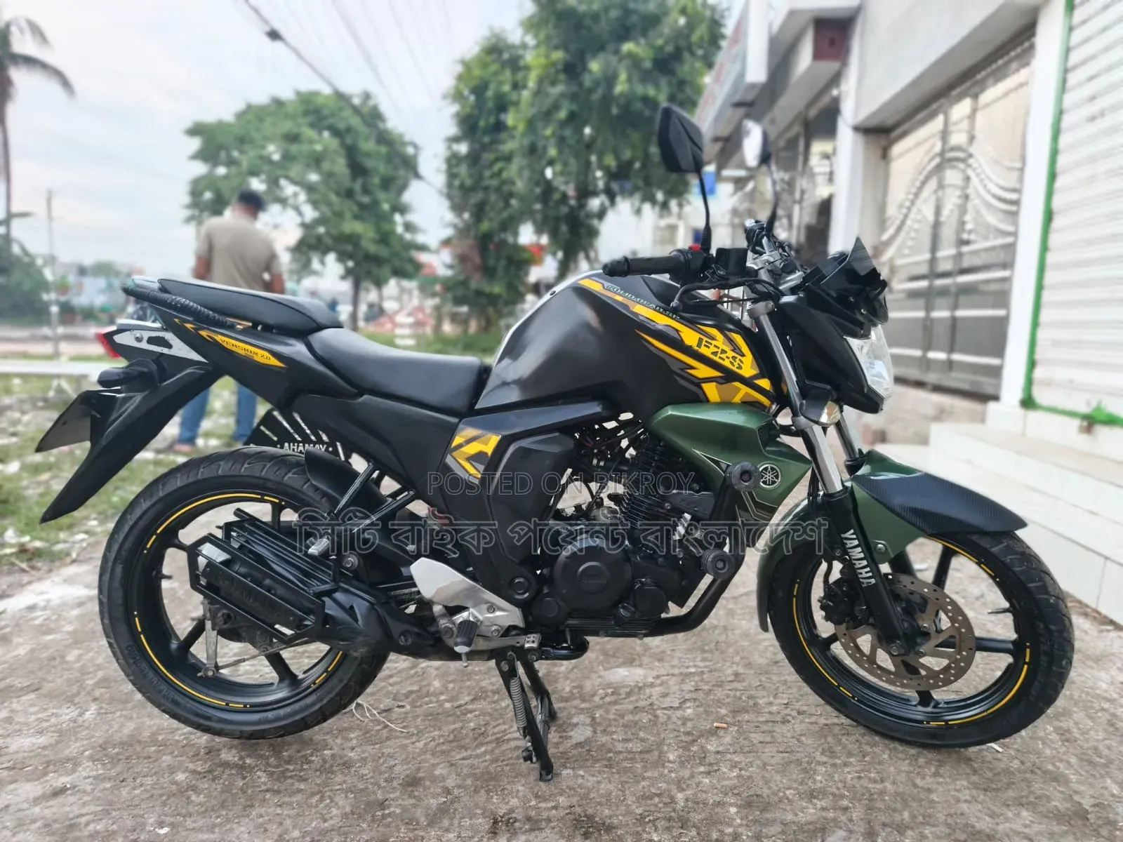 New Yamaha FZ 2017 Green