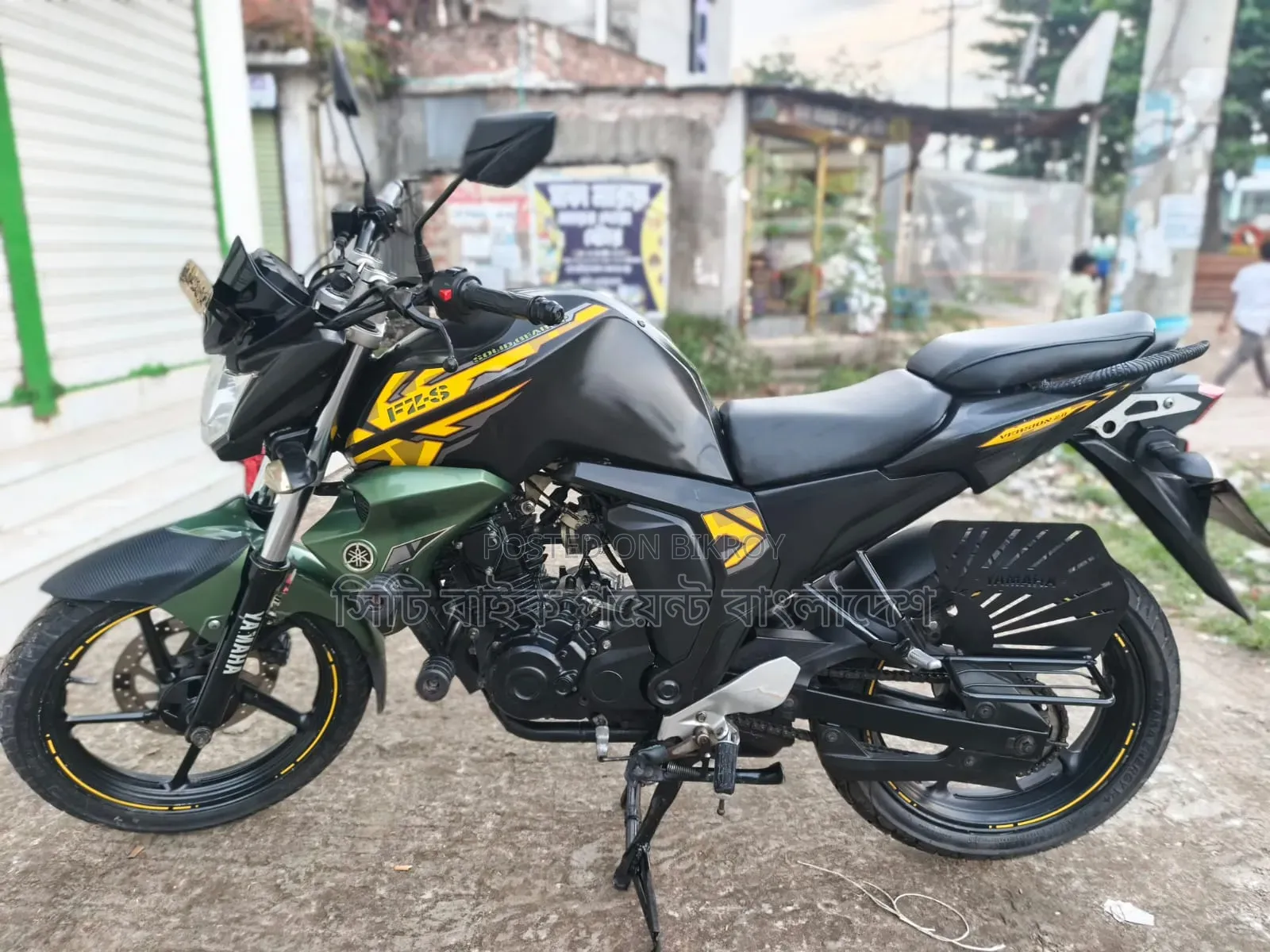 New Yamaha FZ 2017 Green