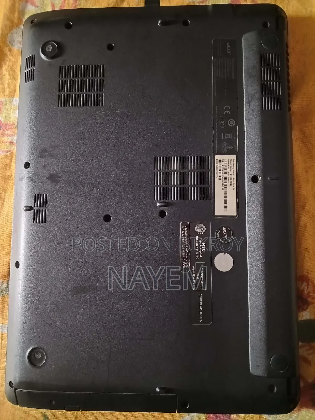 Laptop Acer Aspire 1 4GB Intel Core I3 HDD 512GB
