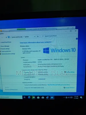 Desktop Computer 4GB Intel Core 2 Duo HDD 500GB