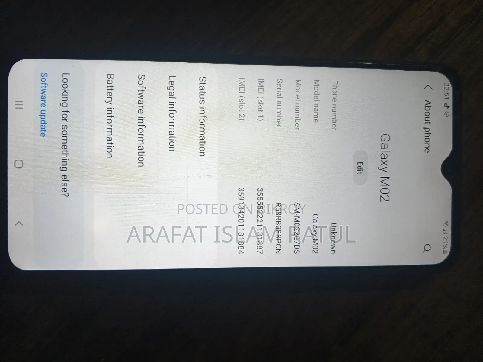 Samsung Galaxy M02 32 GB Black