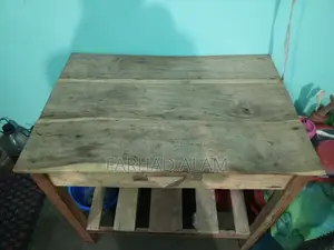 Single Bed, Table and Chair