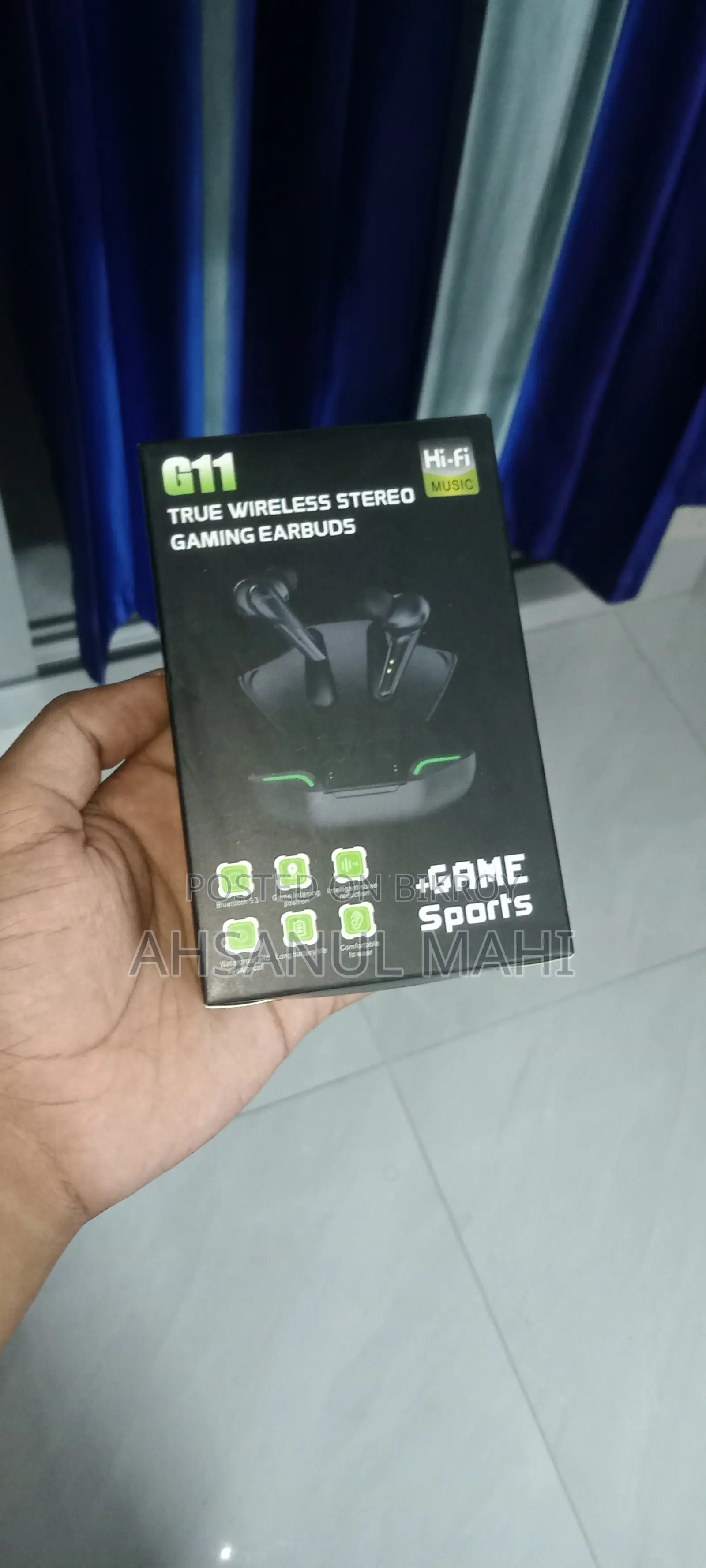 G11 Wireless Gaming Airbuds (Brand New Sealed Pack)