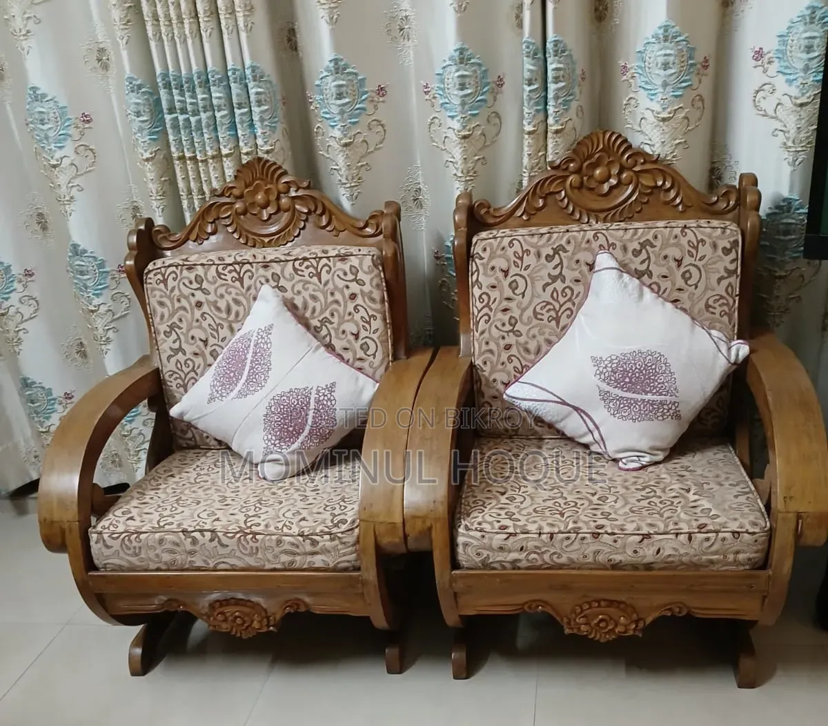 Two sets of sofas for sale.
