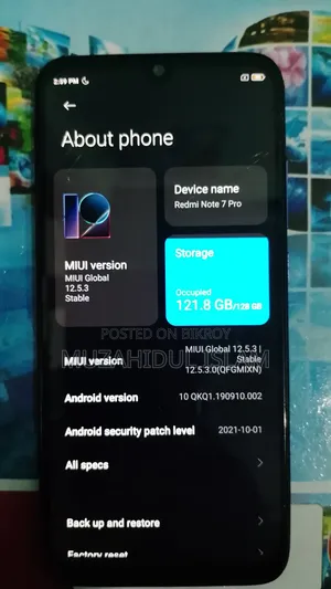 Xiaomi Redmi Note 7 Pro 128 GB Blue