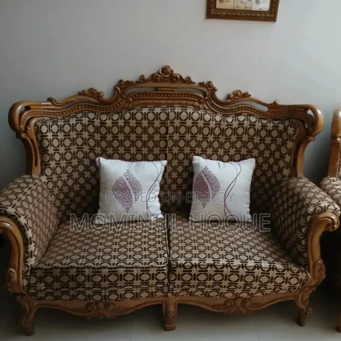 Two sets of sofas for sale.