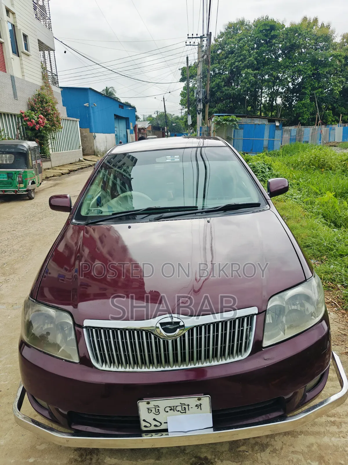 Toyota Corolla 2004 Maroon