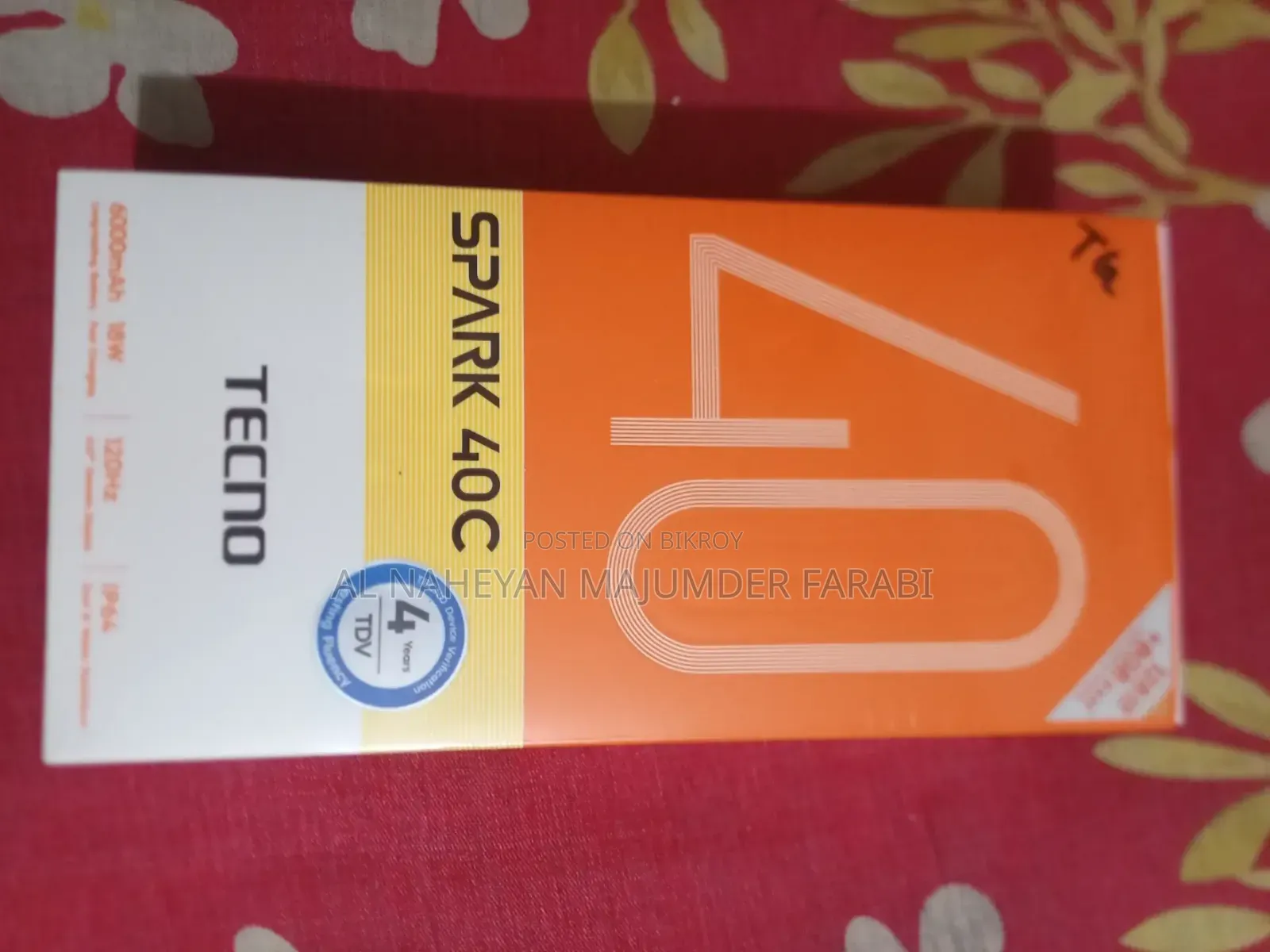 Tecno Spark 40 128 GB White
