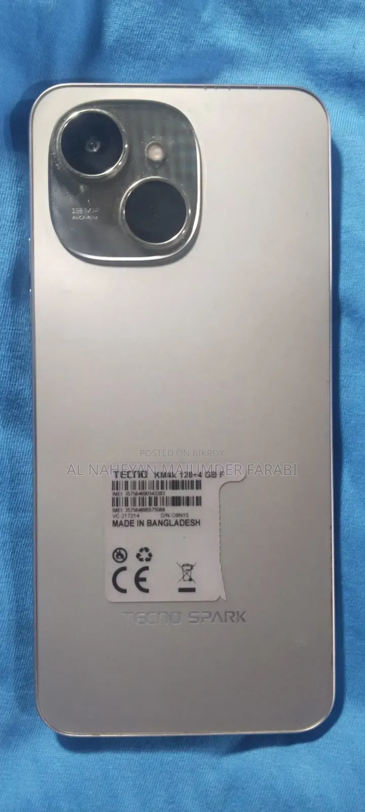 Tecno Spark 40 128 GB White