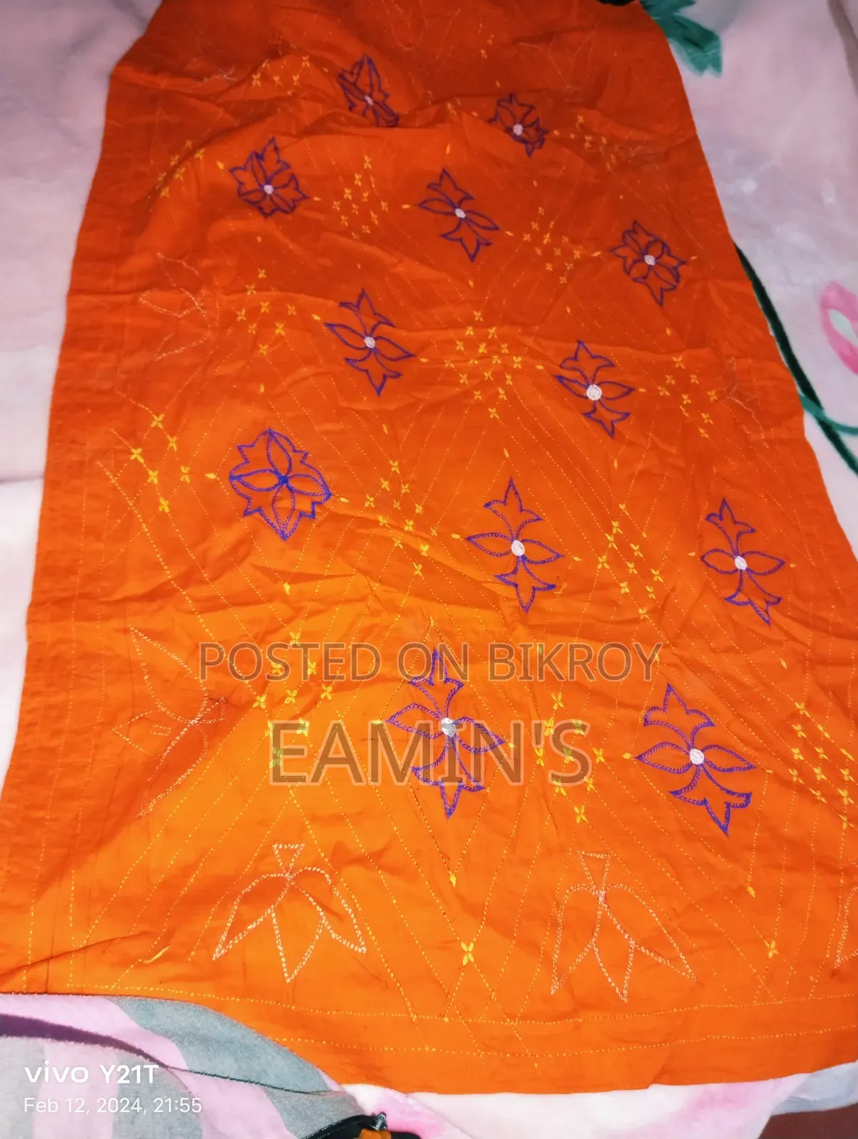 Hand-stitched Nakshi Kantha