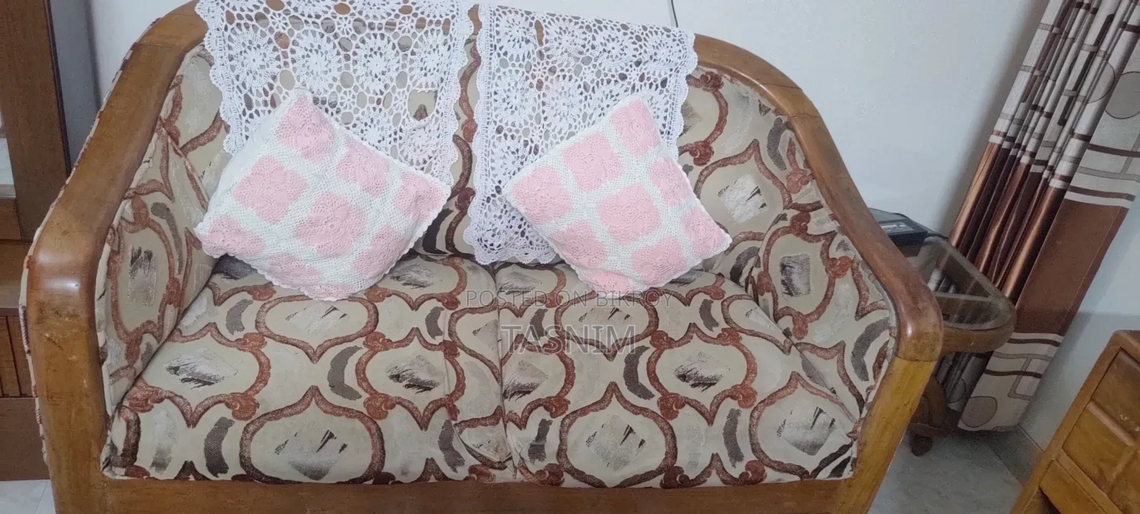 Segun Wooden Sofa.