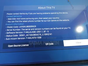 Samsung 50" AU8000 Crystal UHD Smart LED TV (Used)