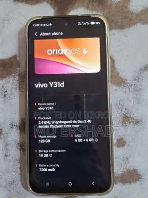 Vivo Y31d 128 GB Black