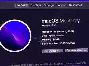 New Laptop Apple MacBook Pro 2024 M3 64GB Apple M3 Max eMMC 6T