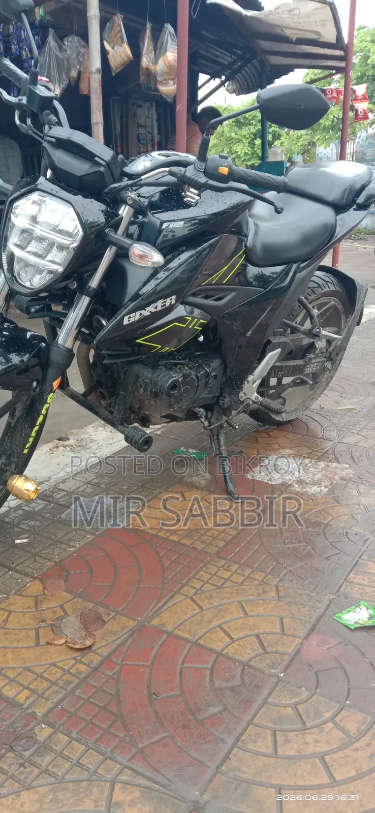 Suzuki Gixxer Fi ABS 2025 Black