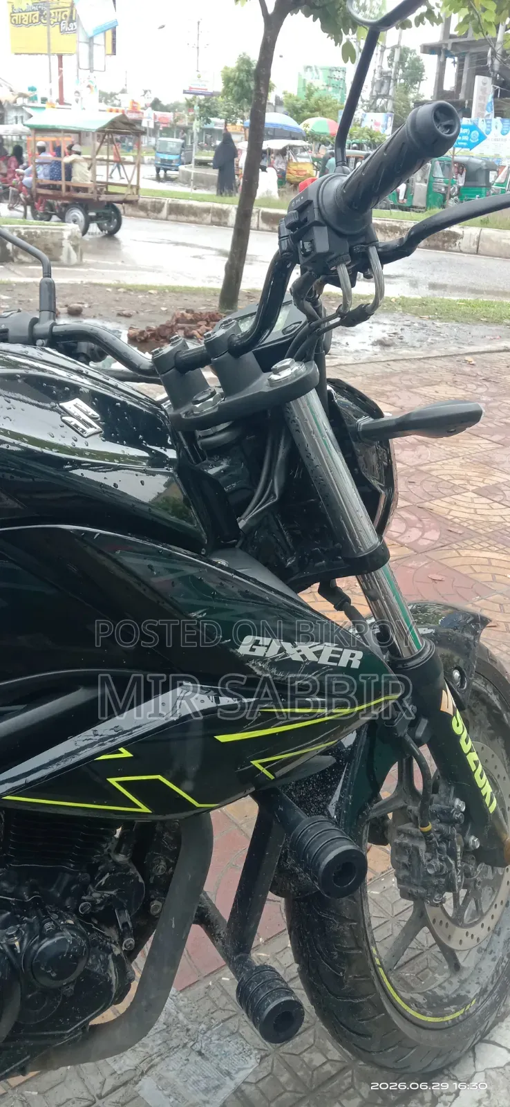 Suzuki Gixxer Fi ABS 2025 Black