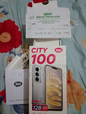 New Itel City 100 128 GB Blue