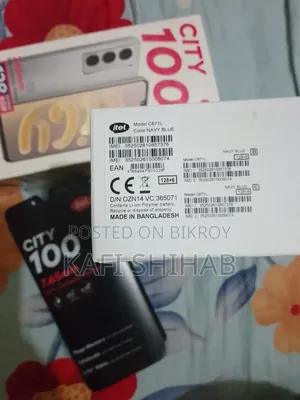 New Itel City 100 128 GB Blue