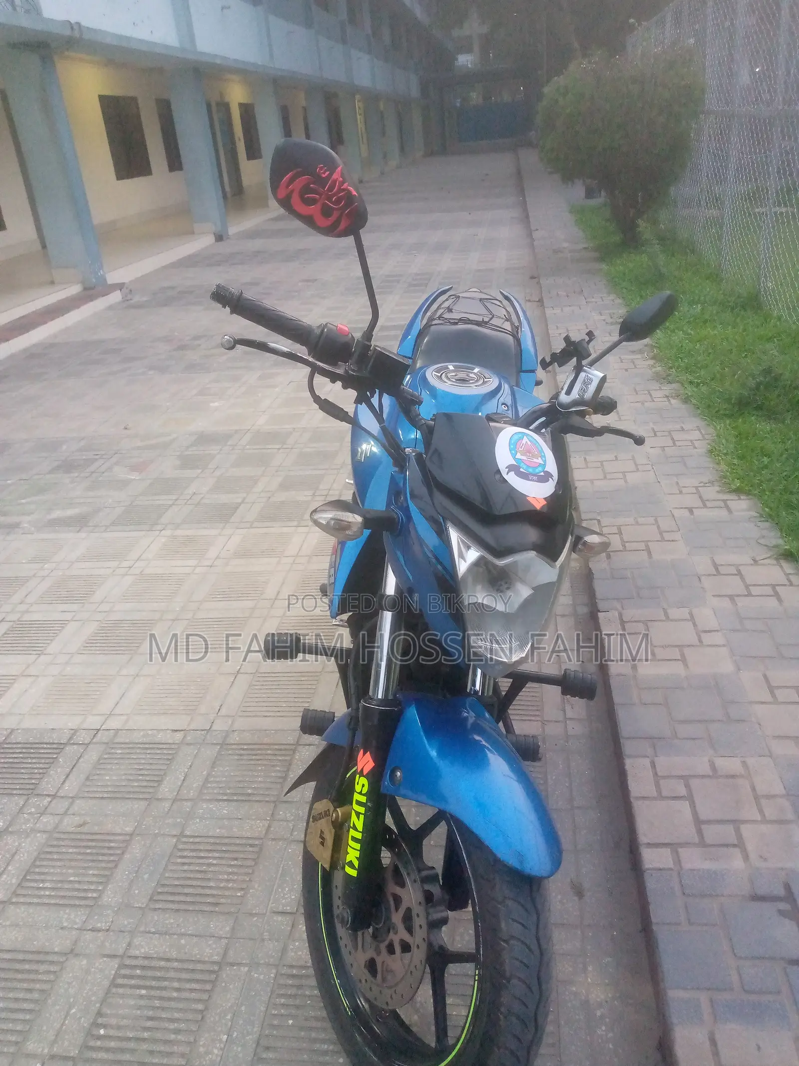 Suzuki Gixxer Monotone 2024 Blue