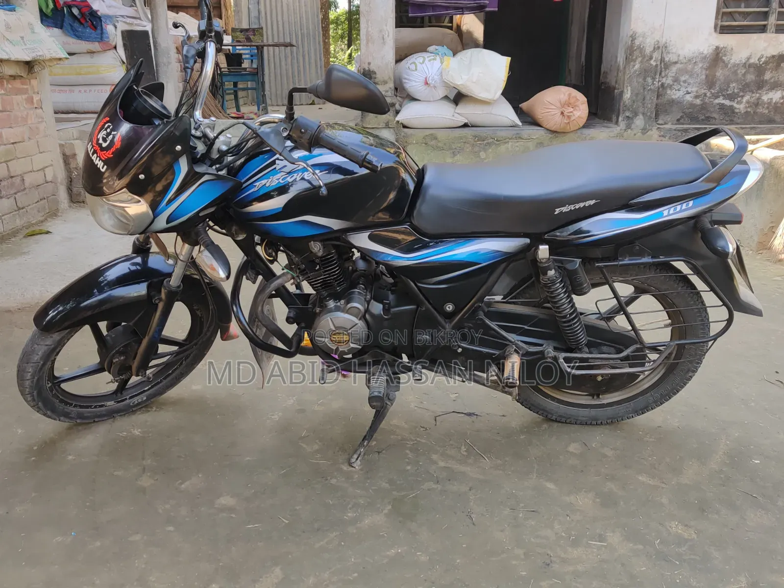Bajaj Discover 100 2013 Black